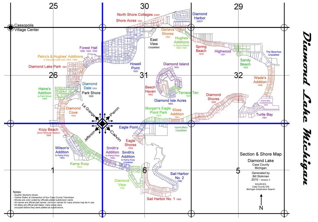Neighborhoods — Diamond Lake Association